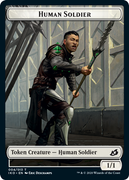 Human soldier (1/1) // Beast (3/3)