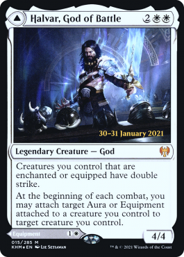 Halvar, god of battle