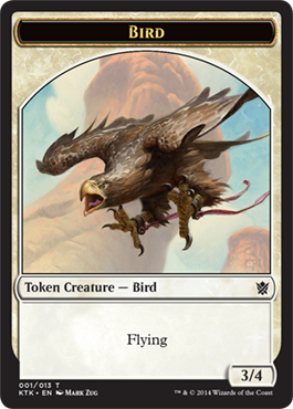 Bird (3/4, flying)