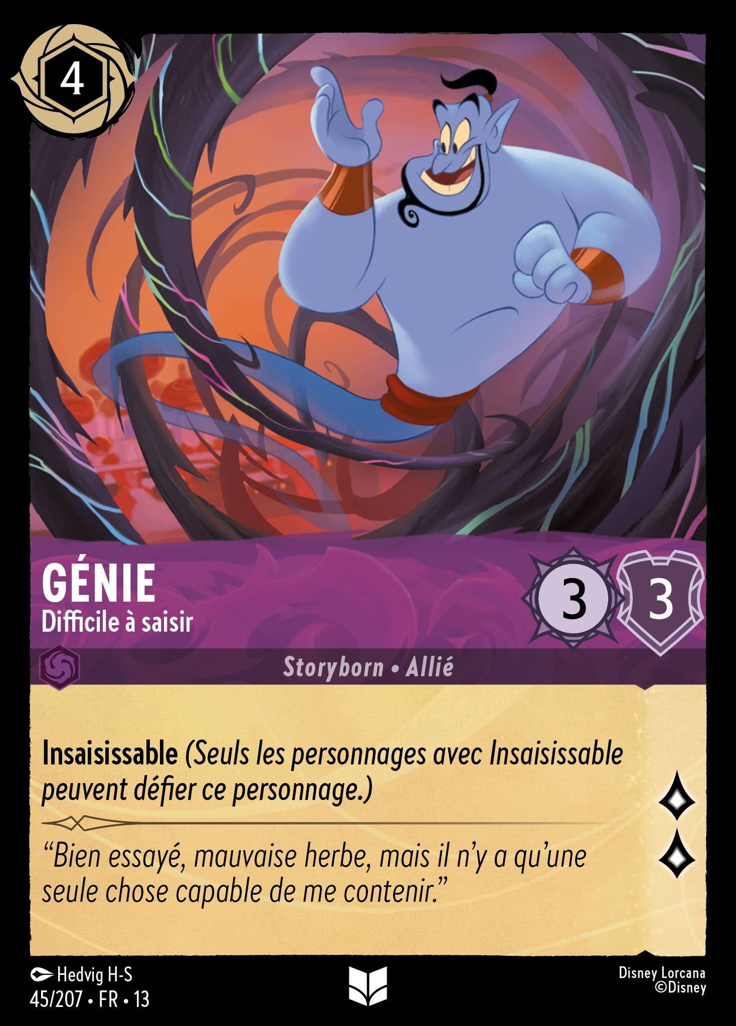 lorcana genie card Disney Lorcana: Sleeves A storm has been building in the magical realm of Lorcana Card Genie On the Job