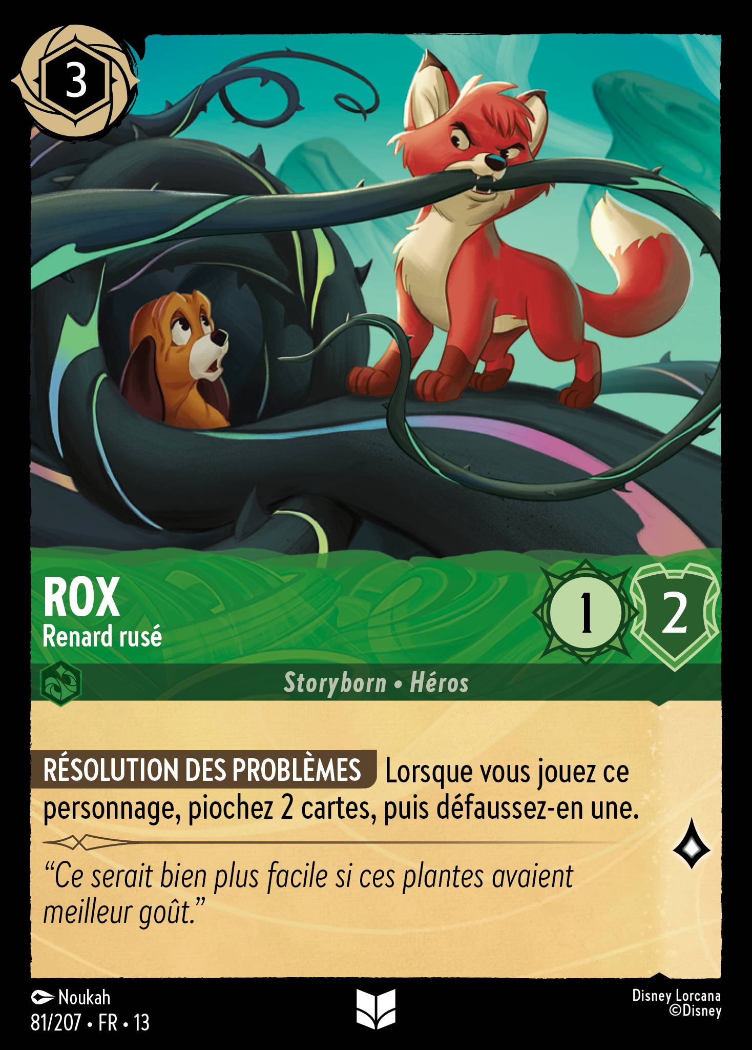 Tod - Clever Fox - Lorcana card (83221) | Playin