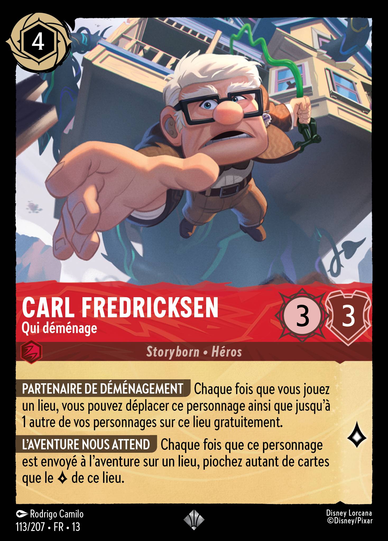 Carl Fredricksen - On the Move