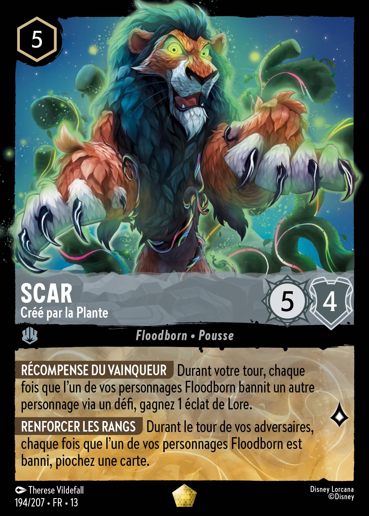 Scar - Créé par la Plante