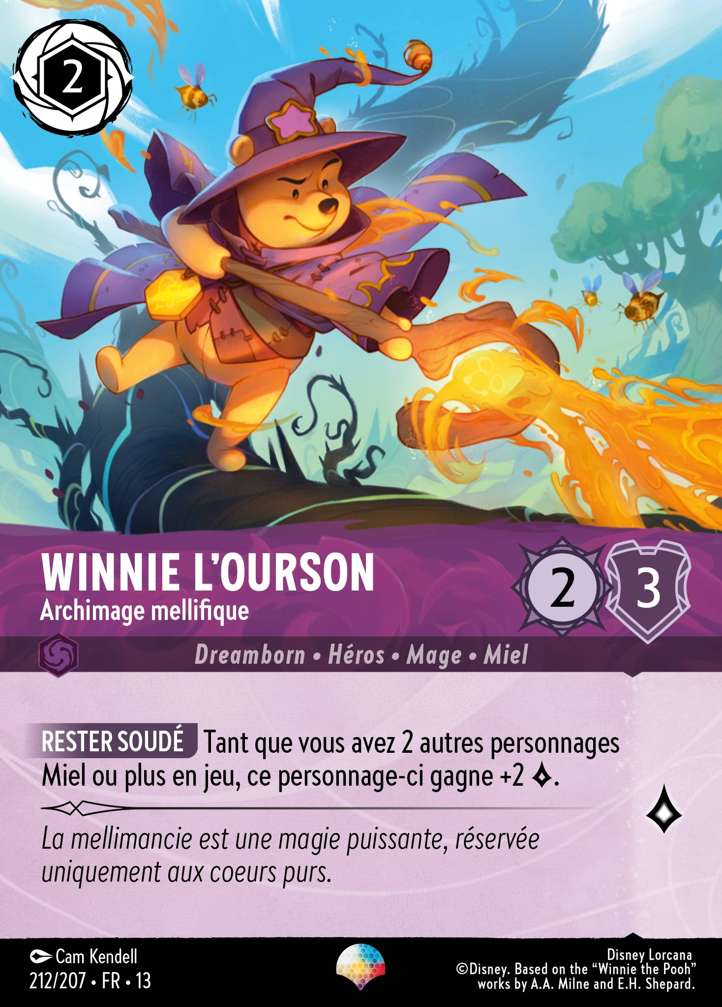 lorcana winnie the pooh cards Hunny Pirate 3/204 Foil Winnie the Pooh - Hunny