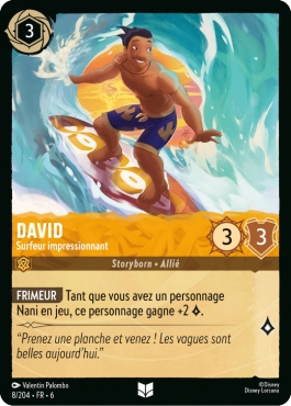 David - Impressive Surfer