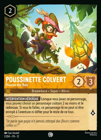 Poussinette Colvert - Poussin des Bois