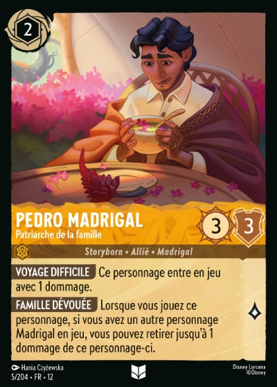 Pedro Madrigal - Patriarche de la famille