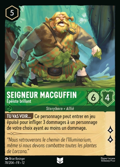 Lord MacGuffin - Clever Swordsman