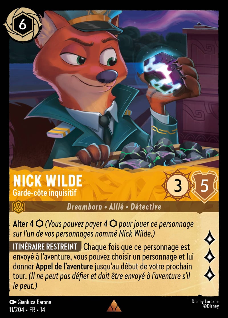 Nick Wilde - Garde-côte inquisitif