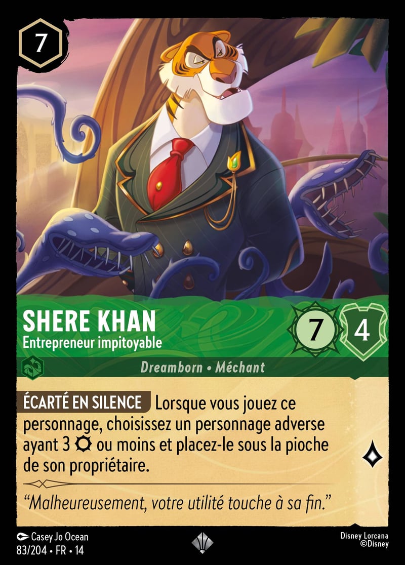 Shere Khan - Entrepreneur impitoyable