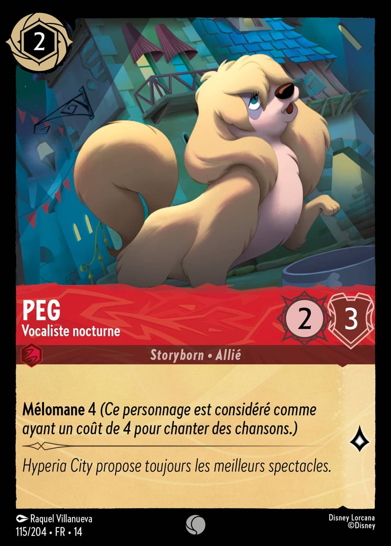 Peg - Vocaliste nocturne