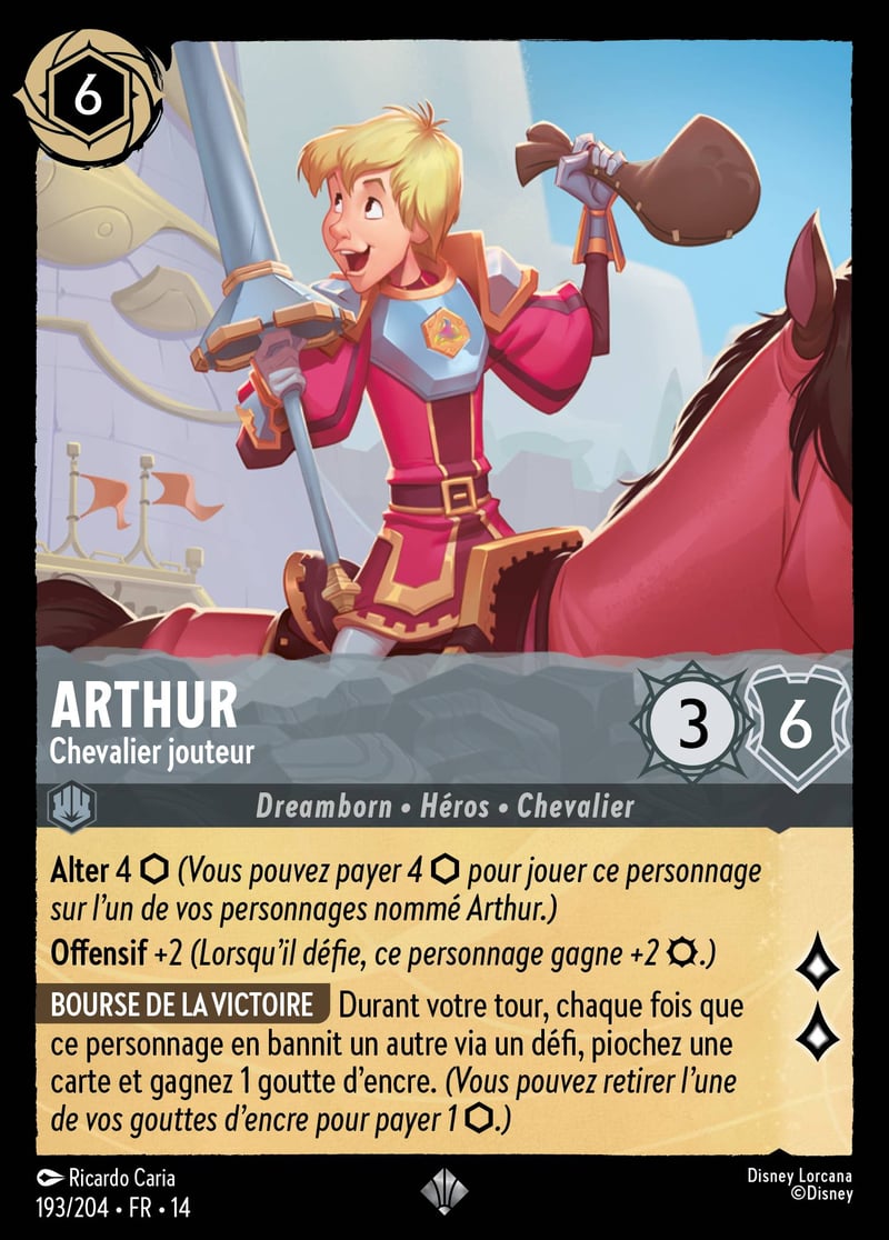 Arthur - Chevalier jouteur
