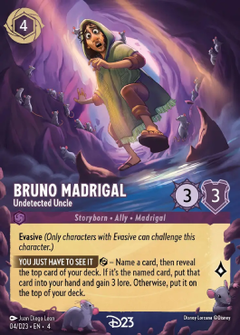 Bruno Madrigal - Oncle inaperçu