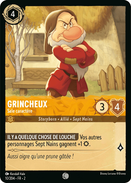 Grumpy - Bad-Tempered