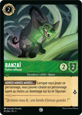 Banzai - Taunting Hyena