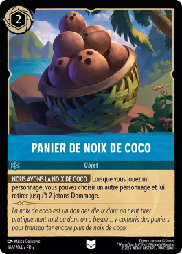 Coconut Basket