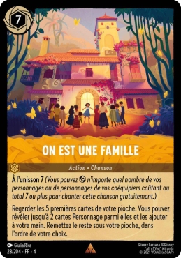 On est une famille