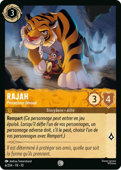 Rajah - Protecteur dévoué