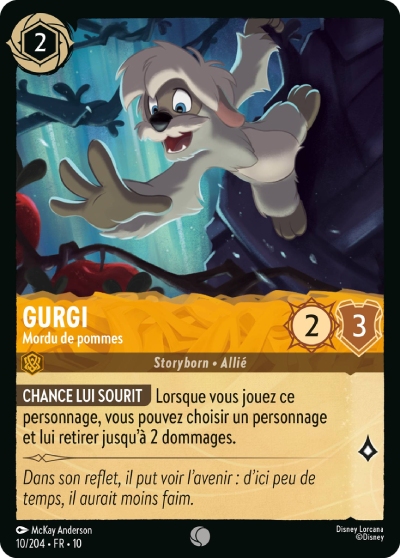 Gurgi - Mordu de pommes