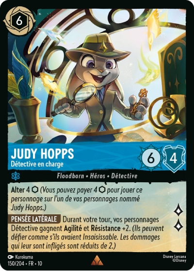 Judy Hopps - Détective en charge
