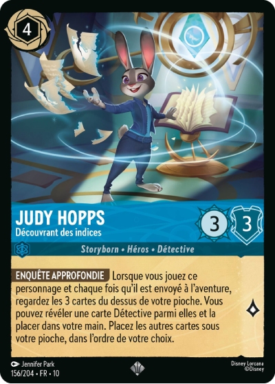Judy Hopps - Découvrant des indices