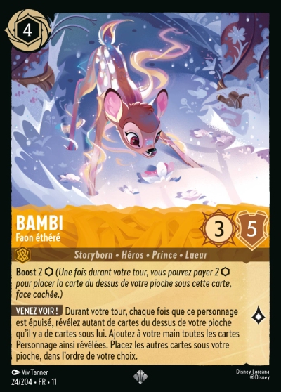 Bambi - Faon éthéré