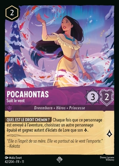 Pocahontas - Suit le vent