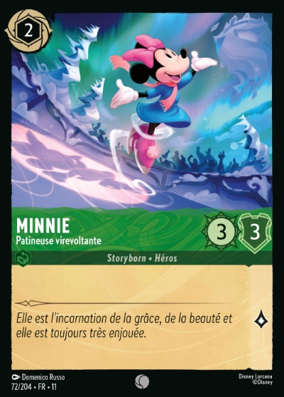 Minnie Mouse - Spinning Skater