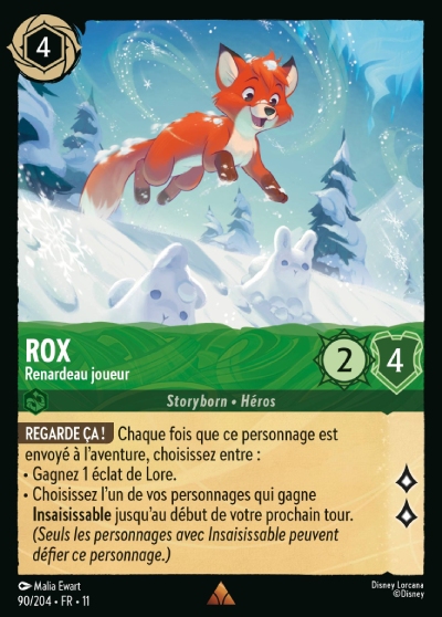 Rox - Renardeau joueur
