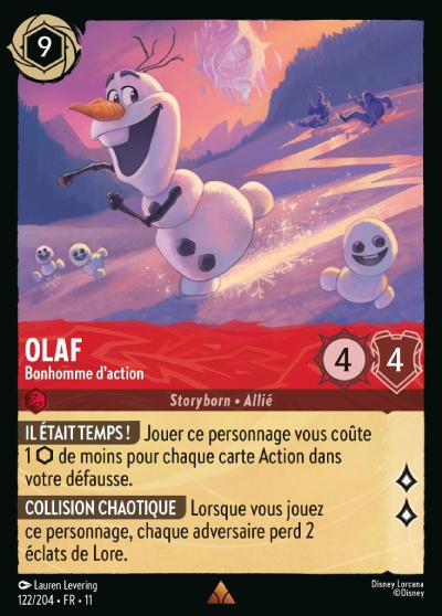 Olaf - Snowman of Action