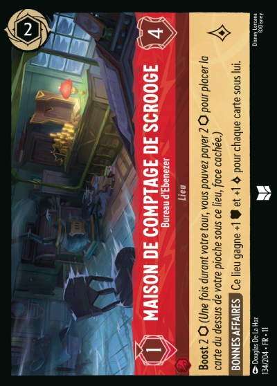 Maison de comptage de Scrooge - Bureau d'Ebenezer
