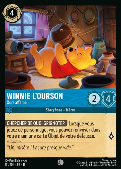 winnie the pooh lorcana cards Disney Lorcana TCG: Azurite Sea
