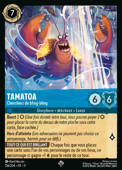 Tamatoa - Chercheur de bling-bling