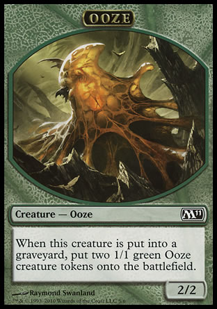 Ooze (2/2, when this creature...)