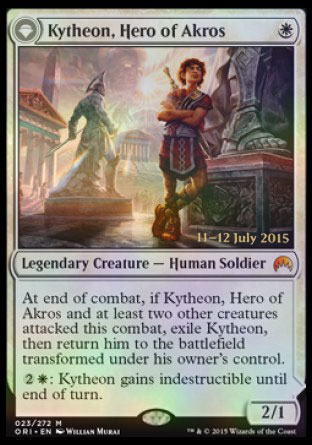 Kytheon, Hero of Akros // Gideon, Battle-Forged