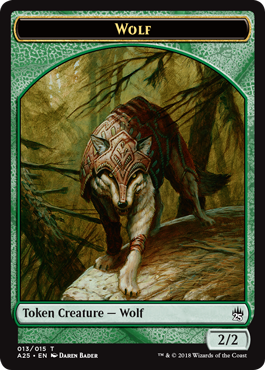 Wolf (2/2, green)