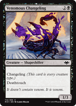 Venomous Changeling