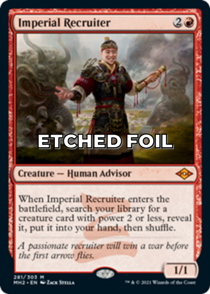 Foil-etched