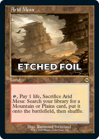 Showcase Foil-etched