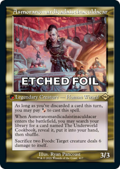 Showcase Foil-etched