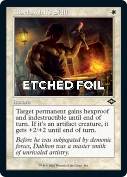 Showcase Foil-etched