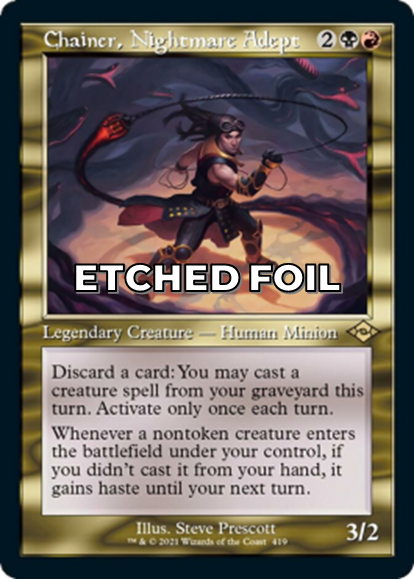 Showcase Foil-etched