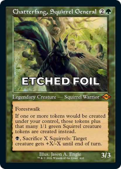 Showcase Foil-etched