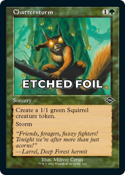 Showcase Foil-etched