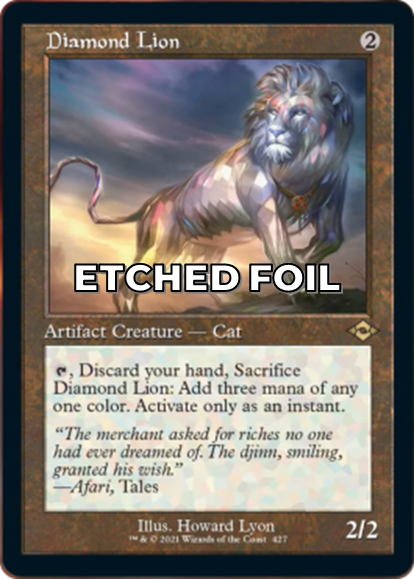 Showcase Foil-etched