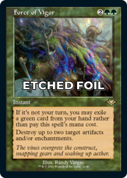 Foil-etched
