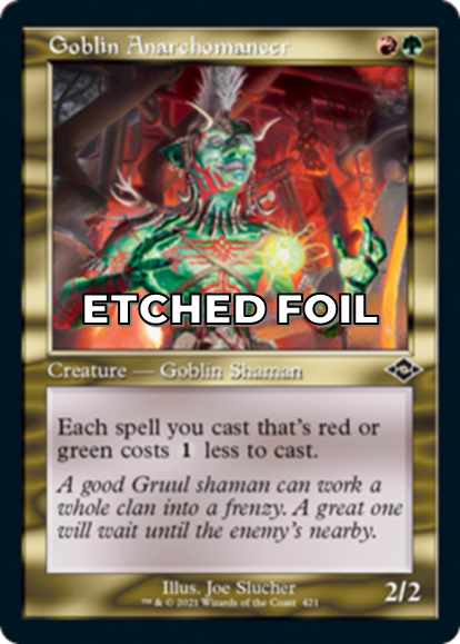 Showcase Foil-etched