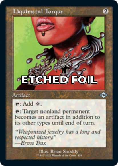 Showcase Foil-etched