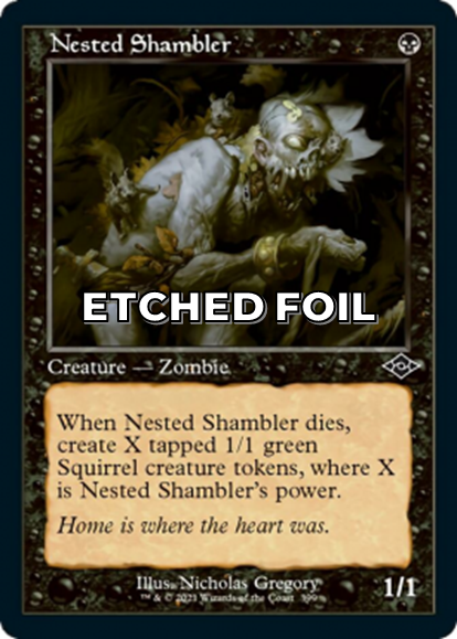 Showcase Foil-etched