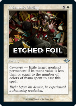 Showcase Foil-etched